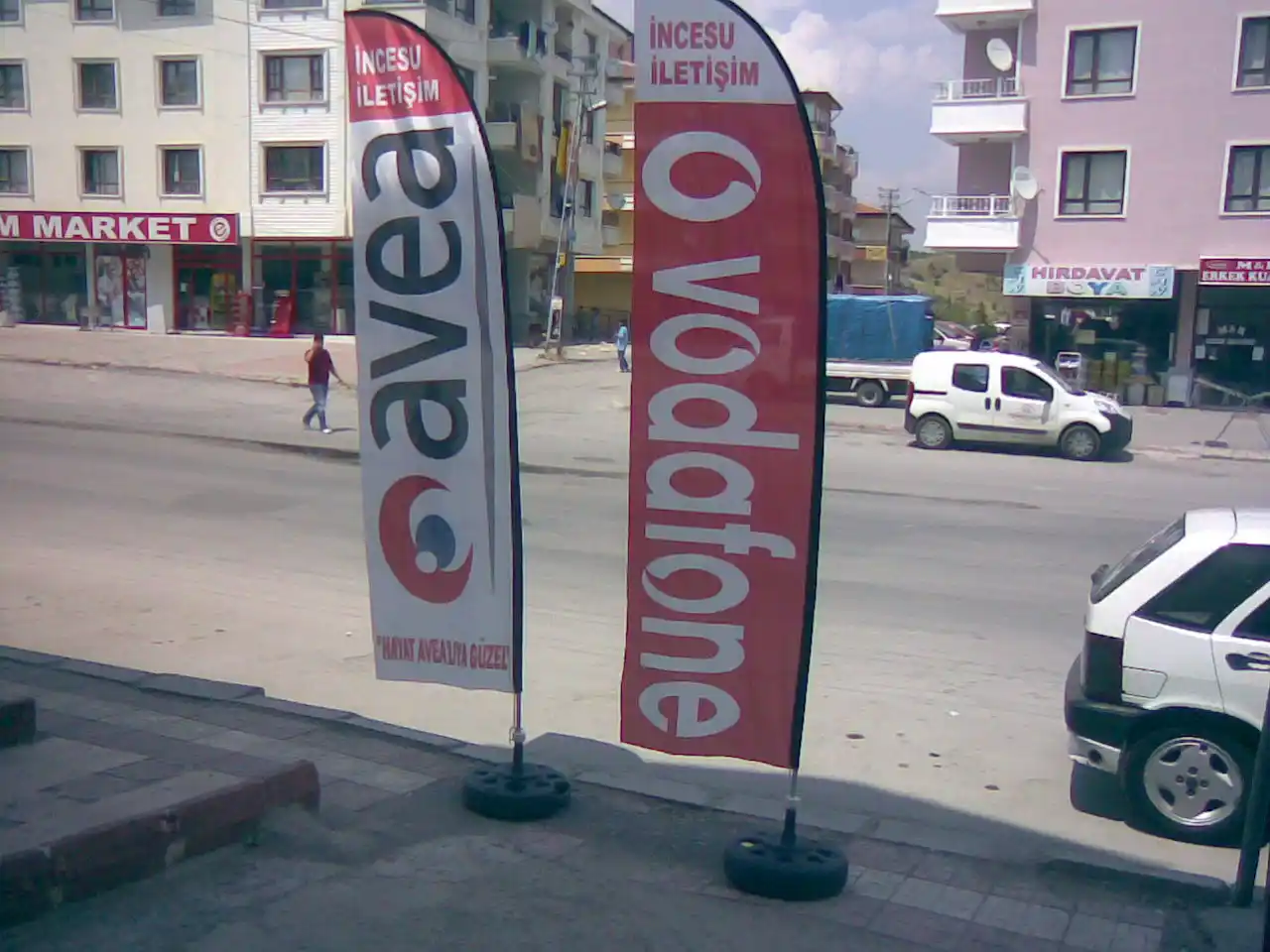 Cep Telefoncu Yelken Bayrağı-58